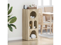 Vidaxl Buffet Elst Carvalho Sonoma 40 X 35 X 100,5 Cm