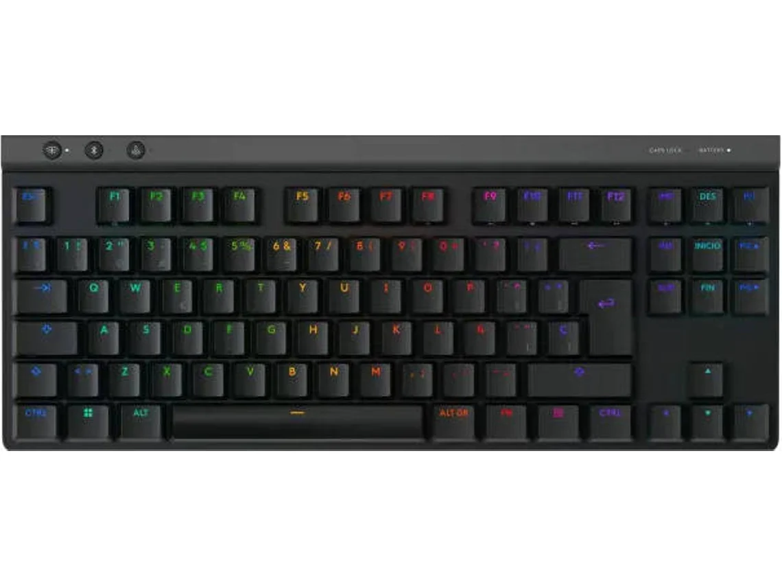 Teclado LOGITECH G515 Lightspeed Tkl (Querty - Espanhol - Preto)