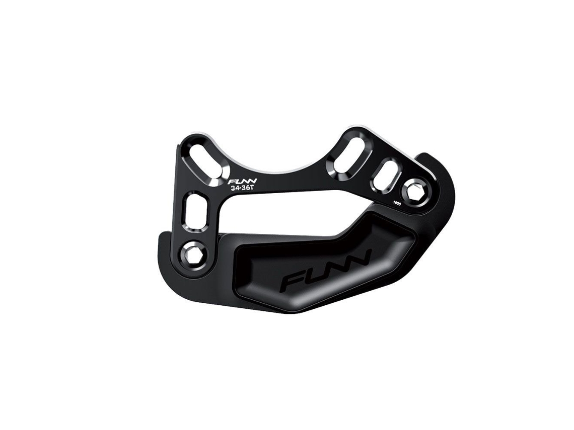 Guia Corrente Lateral Zippa Bash 34/36T Prateadofunn