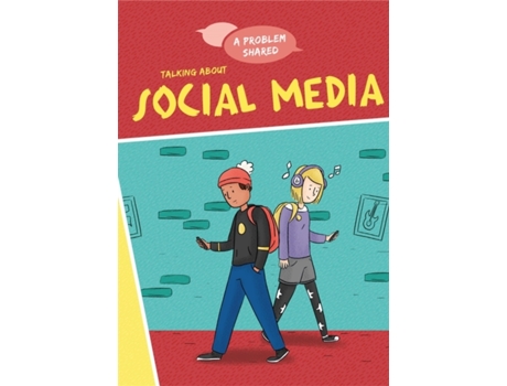 Livro a problem shared: talking about social media de louise spilsbury (inglês)