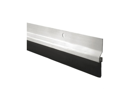 Guarnição Para Porta De Garagem Alumínio Borracha Prata 3mt 20875 Miarco