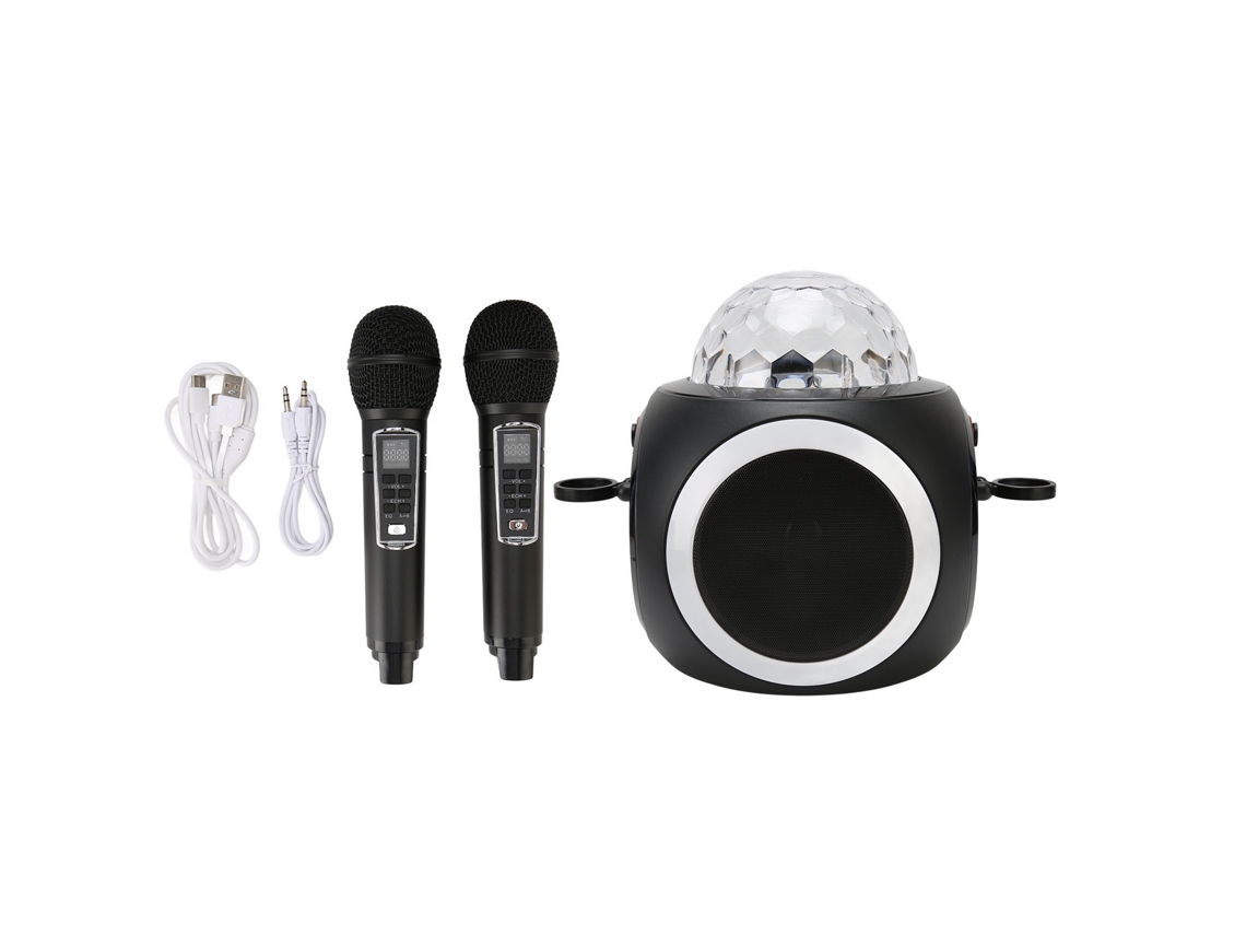 Conjunto de Alto falantes Sem Fio Bluetooth para Casa EOOCOO (com Efeitos de Luz)