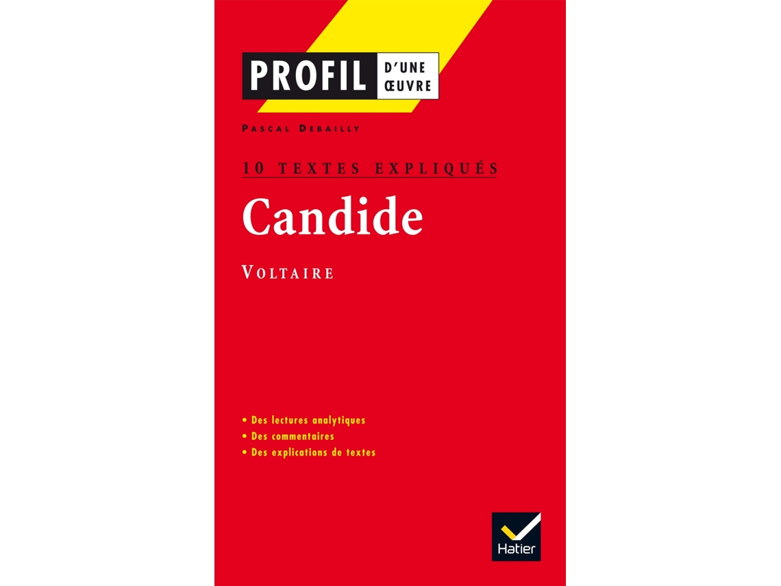 Livro Candide Voltaire de Pascal Debailly e Voltaire (Francês)