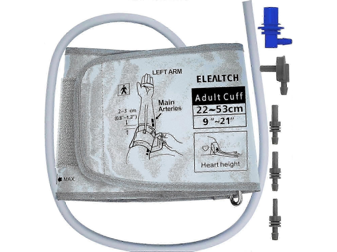 Pulseira Extra Grande Para Monitor De Pressão Arterial Omron, Cinza