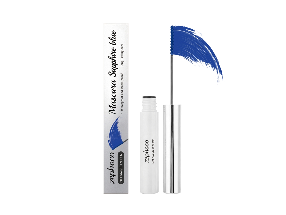Rímel Waterproof Azul Cachos Cílios