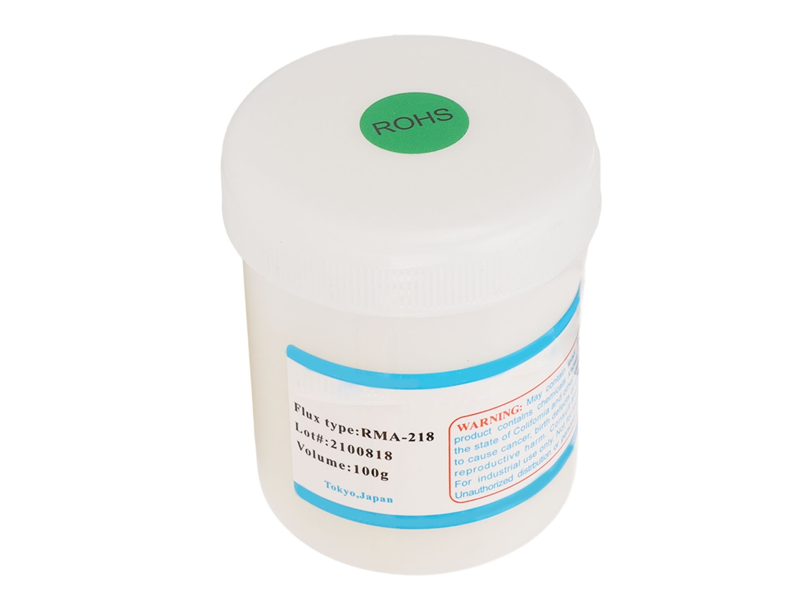 Pasta De Soldadura Flux 100g Limpa Sem Resíduos Para Reparação Eletrônica Fácil De Soldar