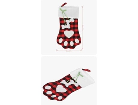 10 Peças X Vermelho Preto Branco Búfalo Xadrez Pata Meias Cão Gato Animal de Estimação Meia SUNNY SPACES
