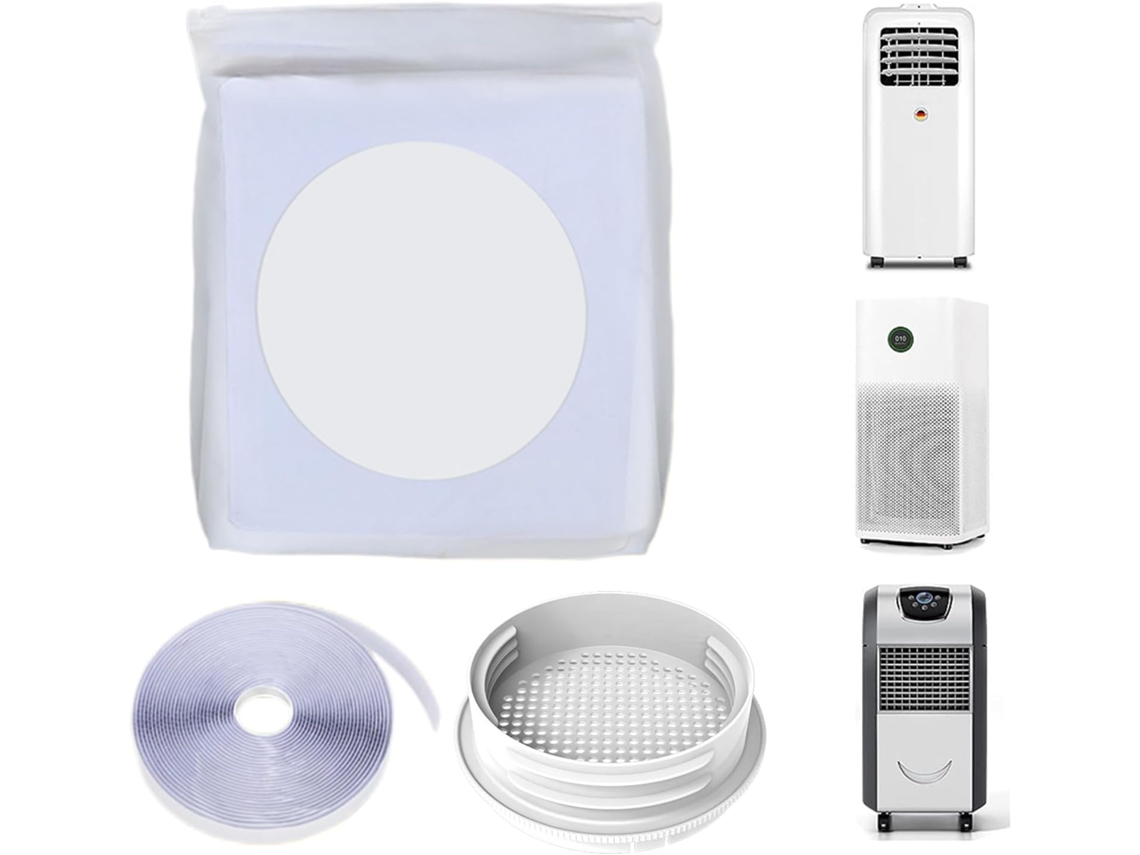 Kit Portátil Para Janela Para Ar Condicionado, Acessório De Exaustão Ajustável Para Ar Condicionado Portátil.