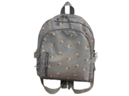 Mochila Para Laptop Com Estampa Floral Fofa, Ideal Para Escola, Faculdade, Viagens, Trabalho E Uso Casual. Mochila Escolar Estética Azul.
