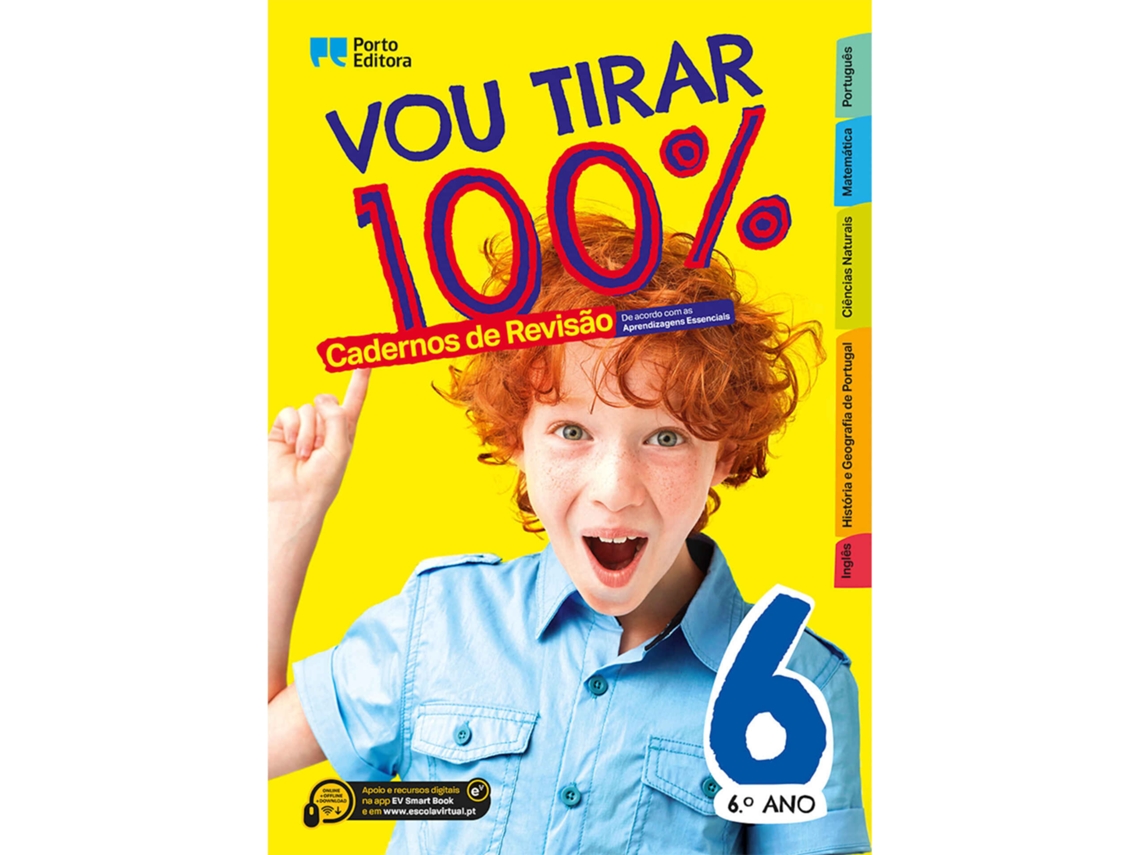 Livro Vou Tirar 100% - 6º Ano de (Português)