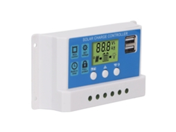 Laxiscreed Controlador De Carga Solar Pwm Com Ajuste Inteligente E Ecrã Lcd De Alta Eficiência