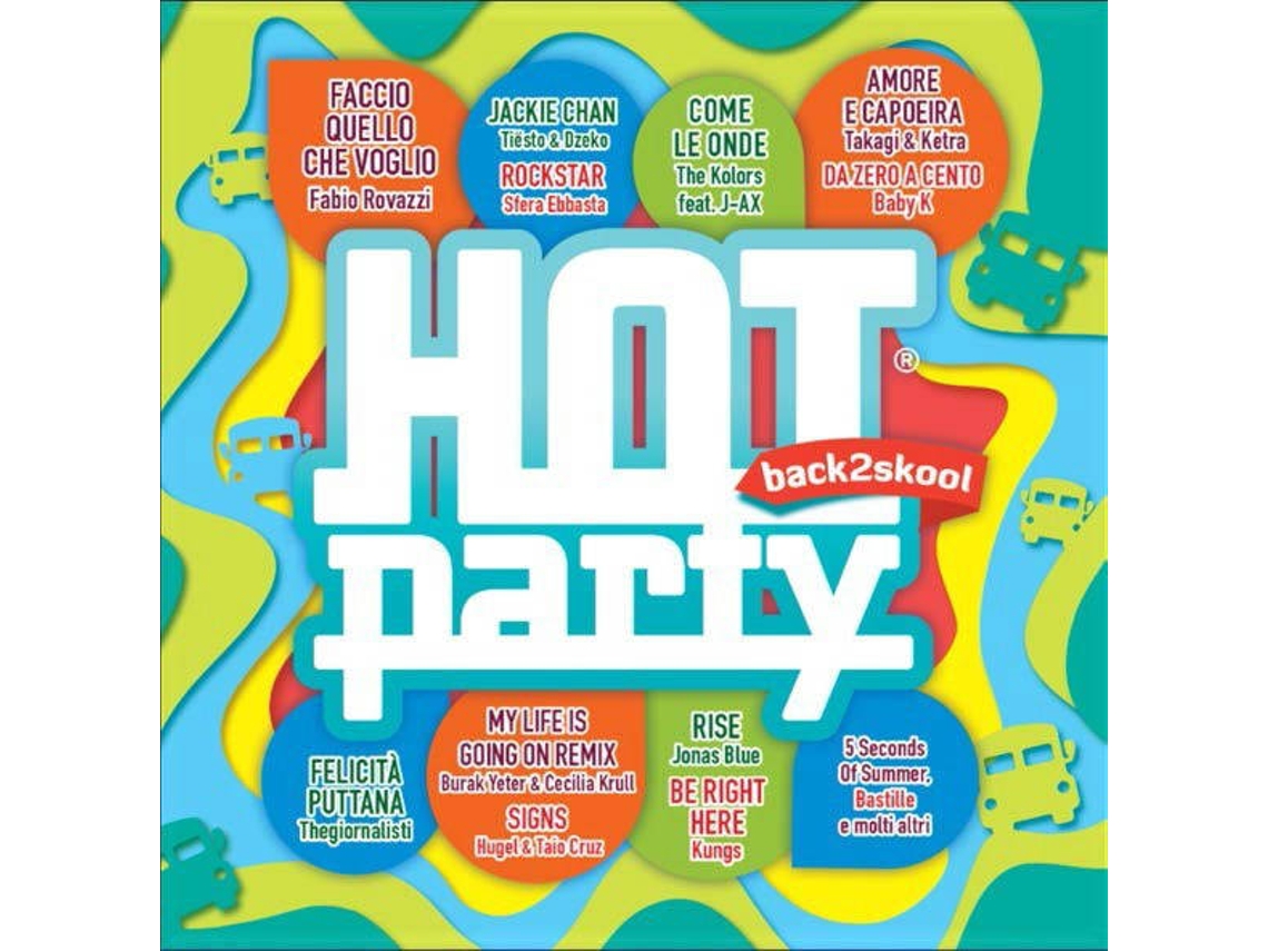 CD Hot Party Back2skool 2009 (1CDs)