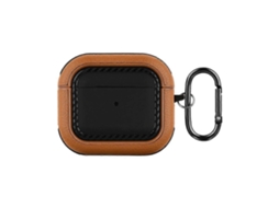 Camada Protetora para Fones de Ouvido Airpods 3 com Textura Couro. GIECY