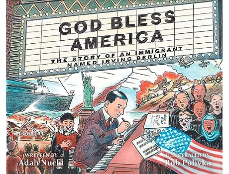 Livro God Bless America de Adah Nuchi (Inglês - Capa Dura)