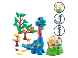 Brinquedo de plasticina azul Plastidino para crianças