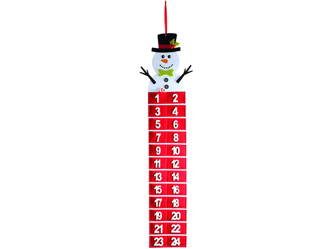 Laxiscreed Calendário De Natal De Contagem Decrescente Para Sorpresas E Magia Natalícia
