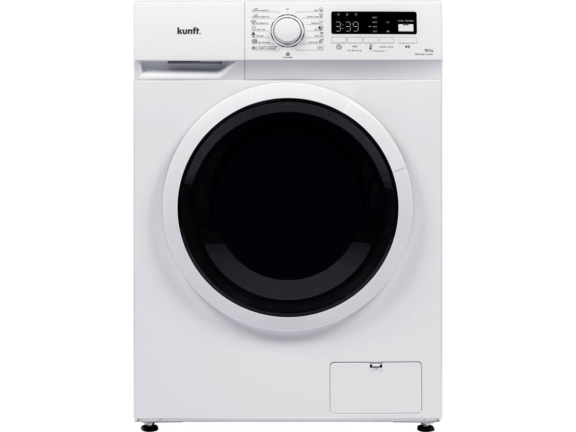 Máquina de Lavar Roupa KUNFT KWM8811 (10 kg - 1400 rpm - Branco)