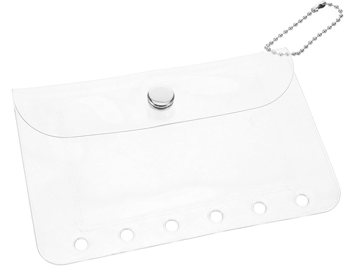 Pasta transparente para cartões fotográficos A7 da Abaodam em PVC - Cartões minimalistas e elegantes - Compatível com