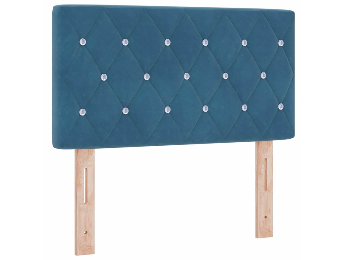 Cabeceira de LED com faixa de luz azul escura em poliéster, EXCLUSIVO DA MAISON (80x0x0 cm)