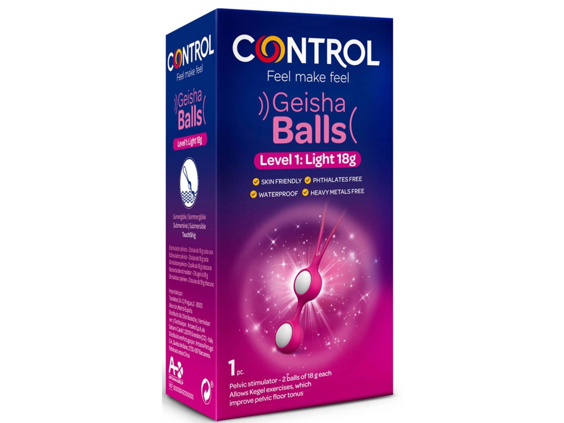 Estimulador Geisha Balls CONTROL emb. 1 un