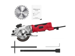 Serra Circular Mini 3700rpm Laser Corte Madeira