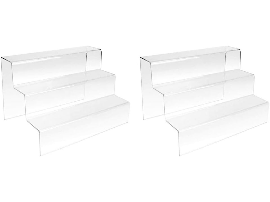 HYMNORA Suporte De Acrílico Para Garrafas De Vinho E Licor, Display Transparente Para Exibir Joias, Selos, Copos E Itens Colecionáveis, Ideal Para Itens Colec