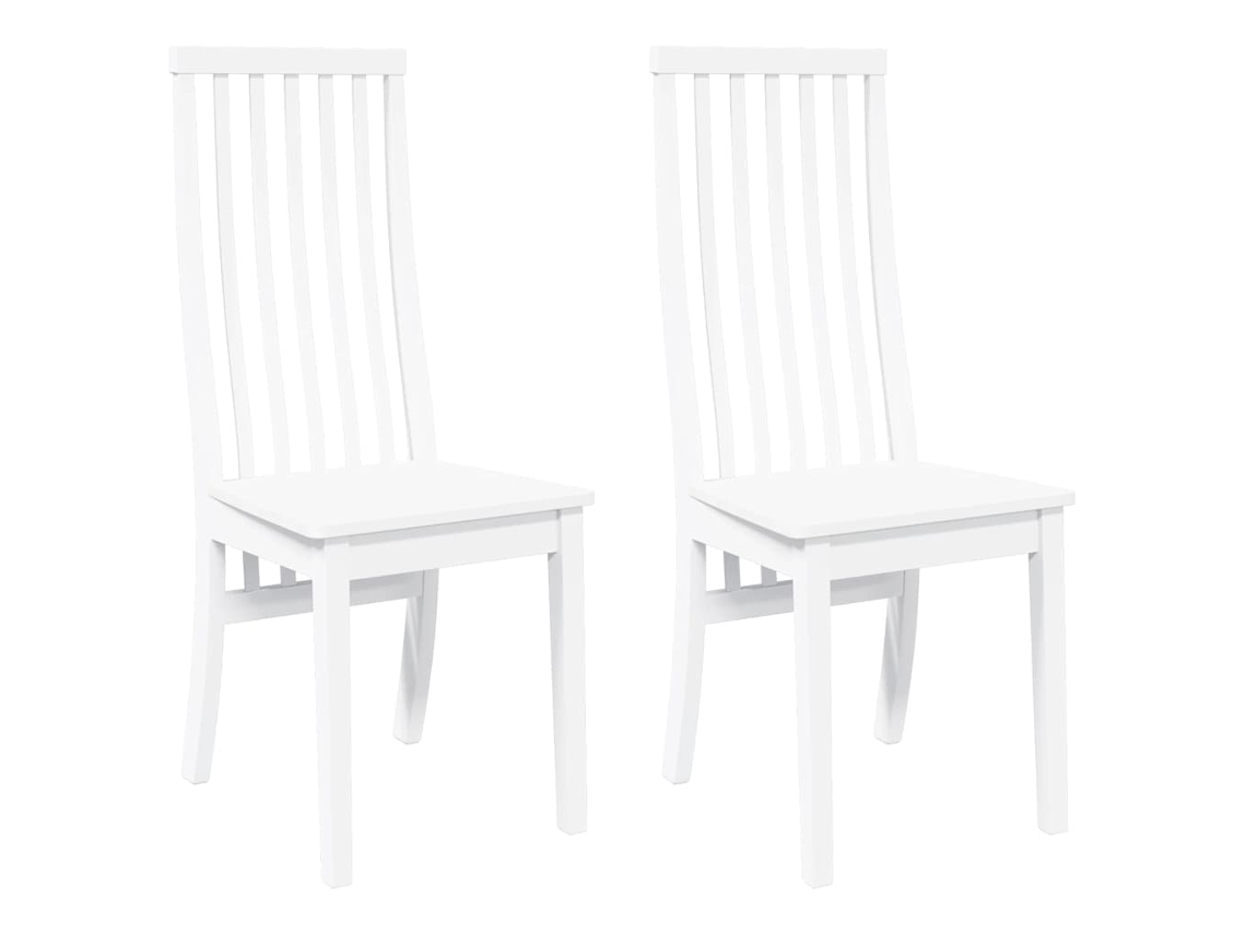 Dining Chair, Dining Chairs Vidaxl Branco Borracha (n/a)