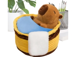 Pelúcia Fofa de Capivara, Boneca Macia E Adorável Para Decoração Casa.