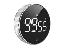 Temporizador De Cozinha Digital Com Grande Visor Led