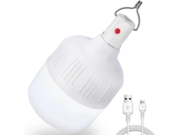 Rebe-lanterna De Camping Led Recargável 60w 5000 Lúmens 5 Modos De Iluminação Ajustáveis Com Função Power Bank E Gancho Portátil