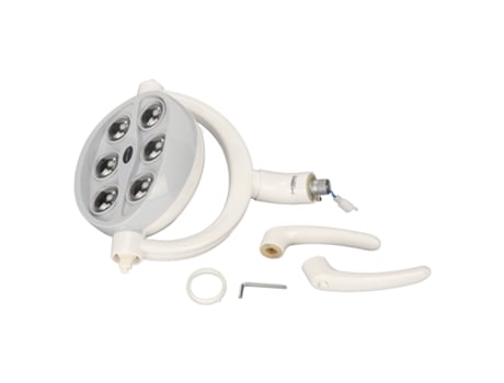 Lâmpada Oral Led 6 Leds Com Sensor Inteligente, Brilho E Ângulo Ajustáveis, Super Brilhante E Sem Sombra Rnemitery