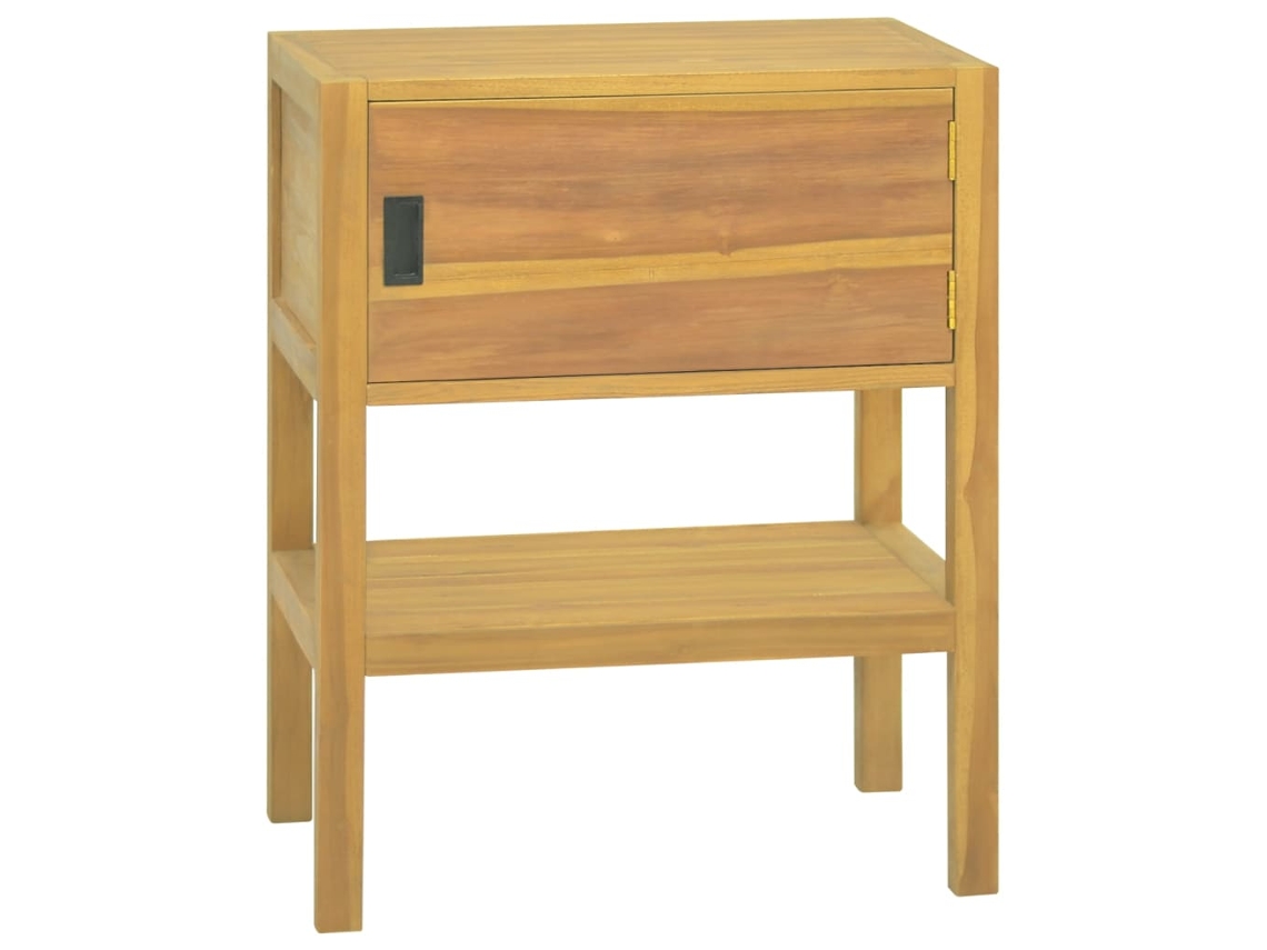 Bathroom Cabinet, Bathroom Cabinets Vidaxl Marrom Teca (n/a)
