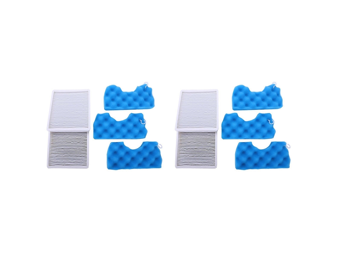 4x Vacuum Cleaner Dust Filter Hepa Filter and Filter Cotton for Samsung