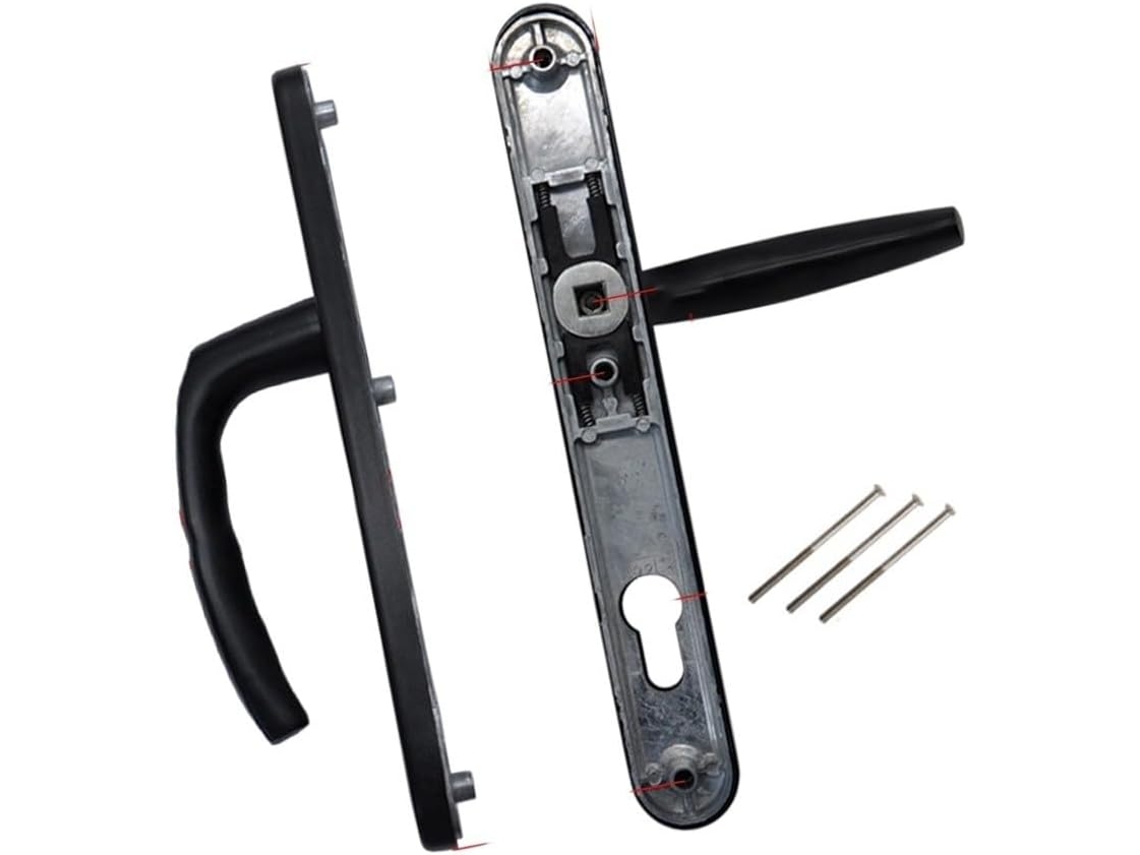 Conjunto de 2 Puxadores KNOBWELL duráveis com trava