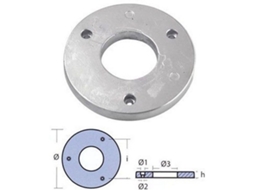 Ânodo Hidromarine Prateado 150 Mmtecnoseal