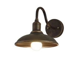 Luz De Poleiro De Galinha Para Parede Exterior Led Com Braço Flexível Para Porão Jardim Fachada Dourado Bronze Oro Bronce