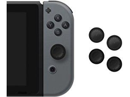 Thumb Treadz 4 Pack Black para Switch
