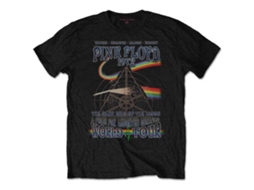 T-Shirt ROCK OFF Pink Floyd - Assorted Lunatics Preto (Tamanho: XL)
