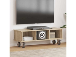Vidaxl Suporte Para Tv 100 X 35 X 35 Cm Carvalho Sonoma
