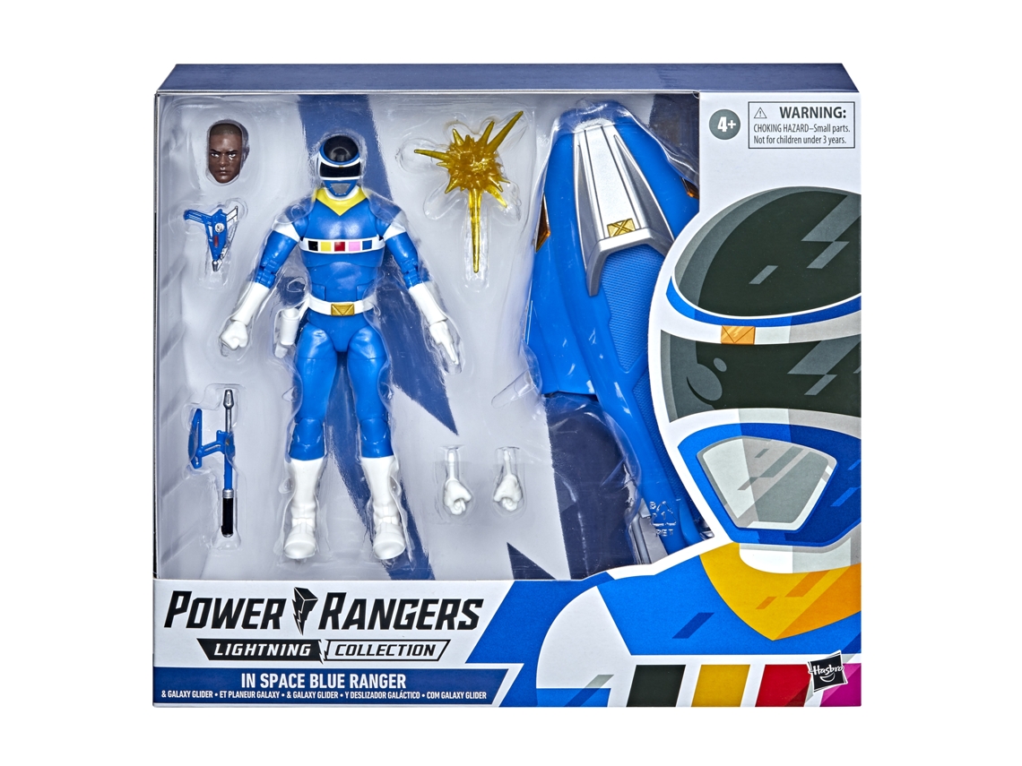 Figura de Ação POWER RANGERS Lightning Collection - In Space Ranger Azul E Galaxy Glider