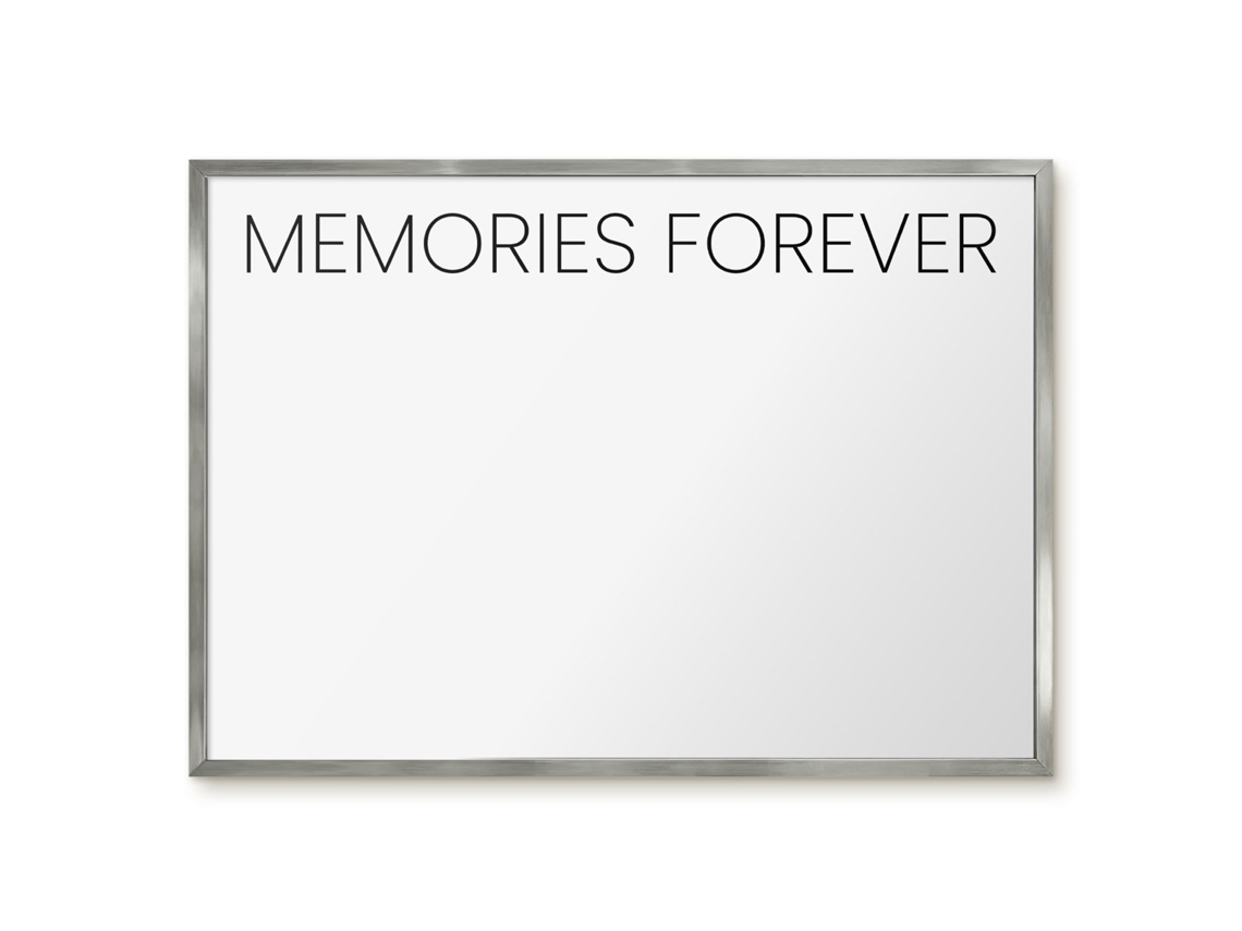 Magnetic Glass Board Memories Forever For The Hall Espelharte (70x50 Cm)