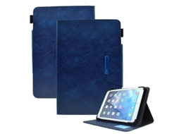 Capa Protetora Para Tablet De 10 Polegadas Em Couro Pu Com Suporte, Estilo Carteira, Fina E Leve.