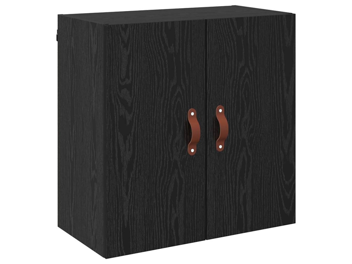 Conjunto 1 Gabinetes De Armazenamento Vidaxl Preto Derivados De Madeira (60 X 31 X 60 Cm)