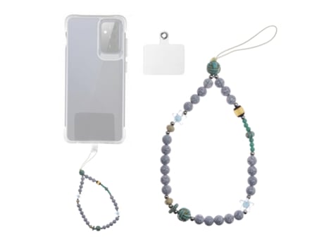 Cordão para Capa de Telemóvel SKYHE Universal Phonestrap Skyhe Grey Marble