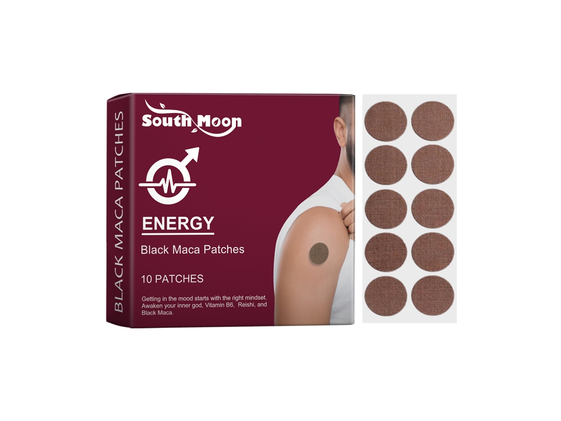 Patch de Vitalidade Herbal South Moon para Aumentar Energia e Desempenho Masculino LAXISCREED