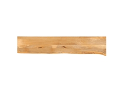 Vidaxl Tampo De Mesa C/ Borda Viva 180x40x2,5 Cm Mangueira Maciça
