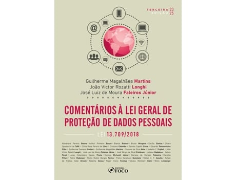 Livro Comentarios A Lei Geral De Protecao De Dados Pessoais - Foco De Diversos (português Do Brasil)