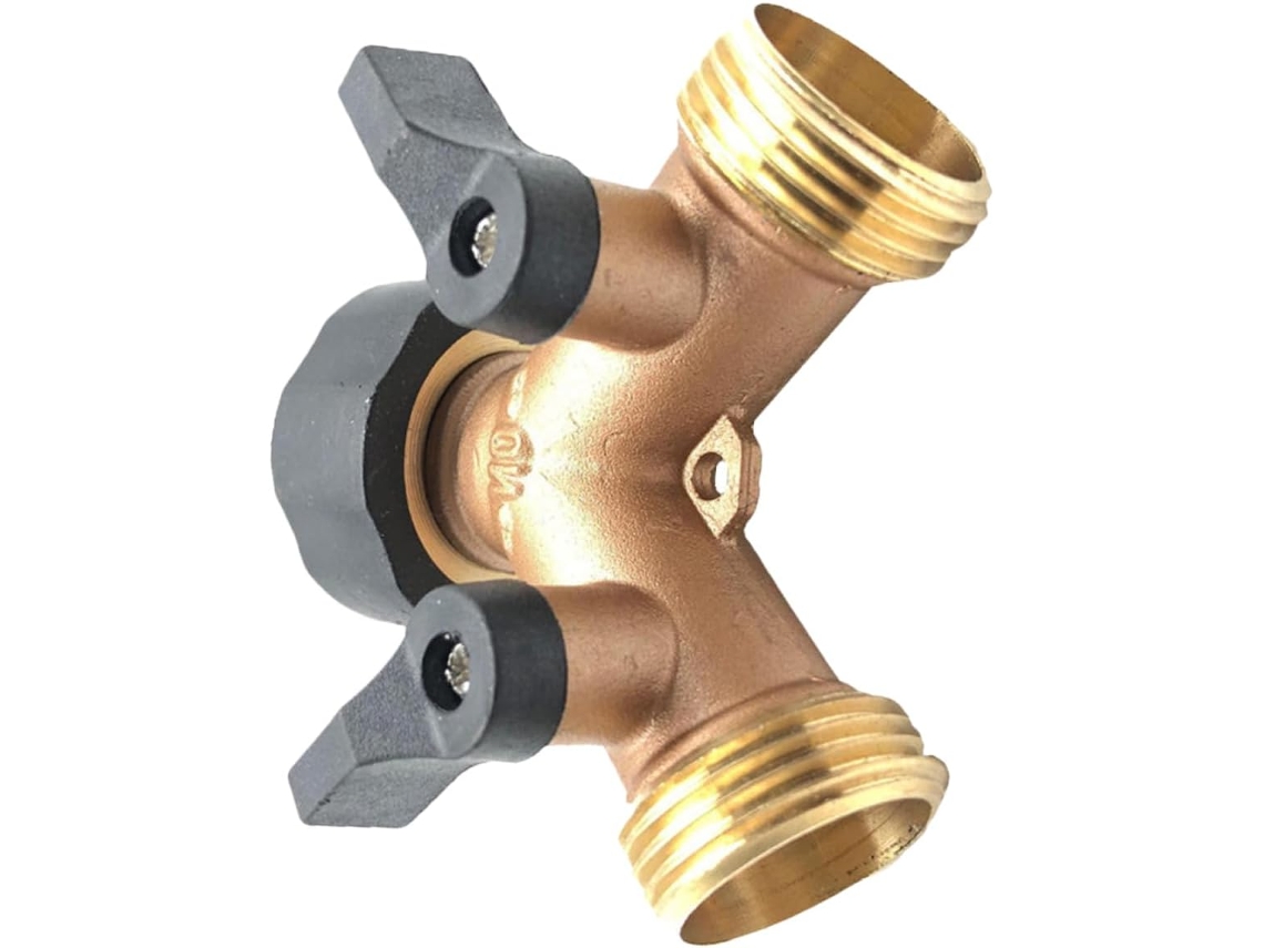Conector Rápido Para Mangueira, Válvula De Esfera De Latão, Divisor, Encaixe Para Torneira De 3/4", Mangueira Expansível