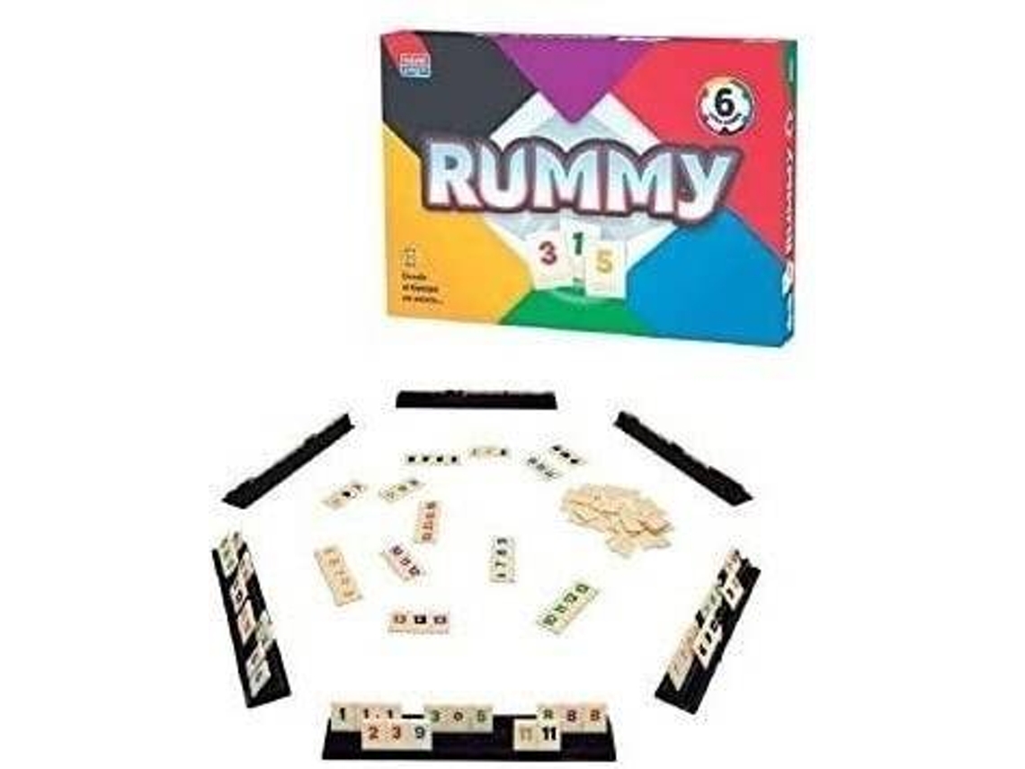 Rummikub FALOMIR Jogo 6 (Idade Mínima: 6 Anos)