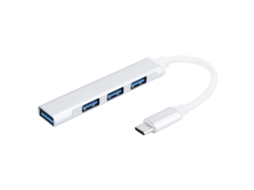 Hub USB 3.0 de 4 portas (divisor multifuncional tipo C)